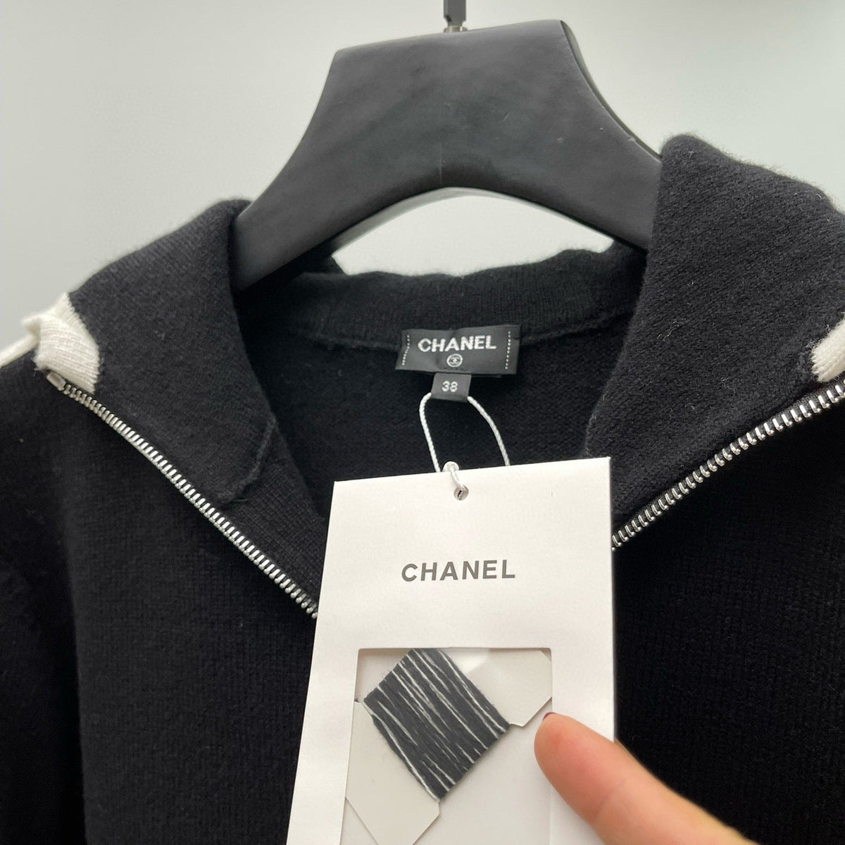 Chanel Hoodies- Chanel Zip Hoodie Premium Designer Casual Hoodie