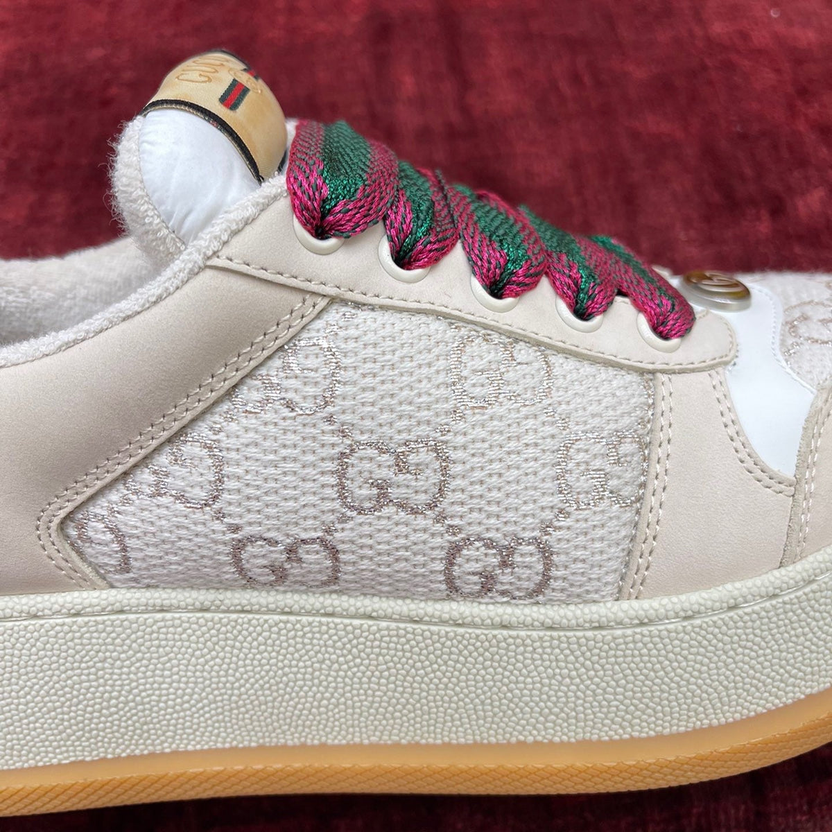 Gucci Shoes- Gucci Screener Leather Sneakers Luxury Lifestyle Designer Footwear