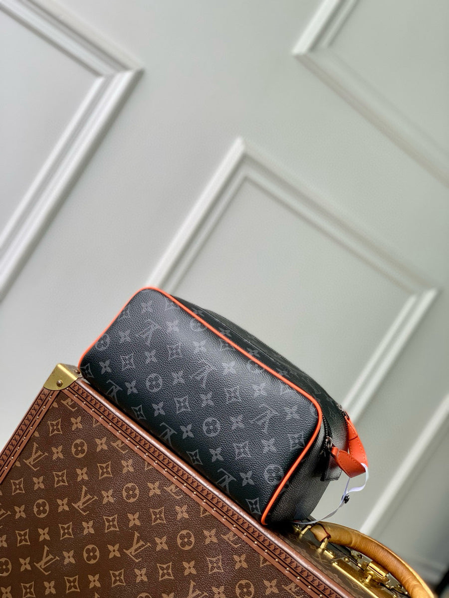 Louis Vuitton Bags- Louis Vuitton Lou Dopp Kit Toiletry Bag Premium Designer Shoulder Bag