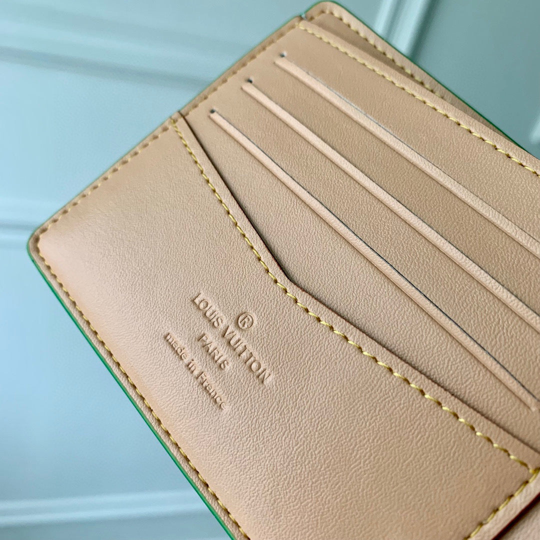 Louis Vuitton Wallets- Louis Vuitton Lou Slender Wallet Elegant Everyday Leather Wallet