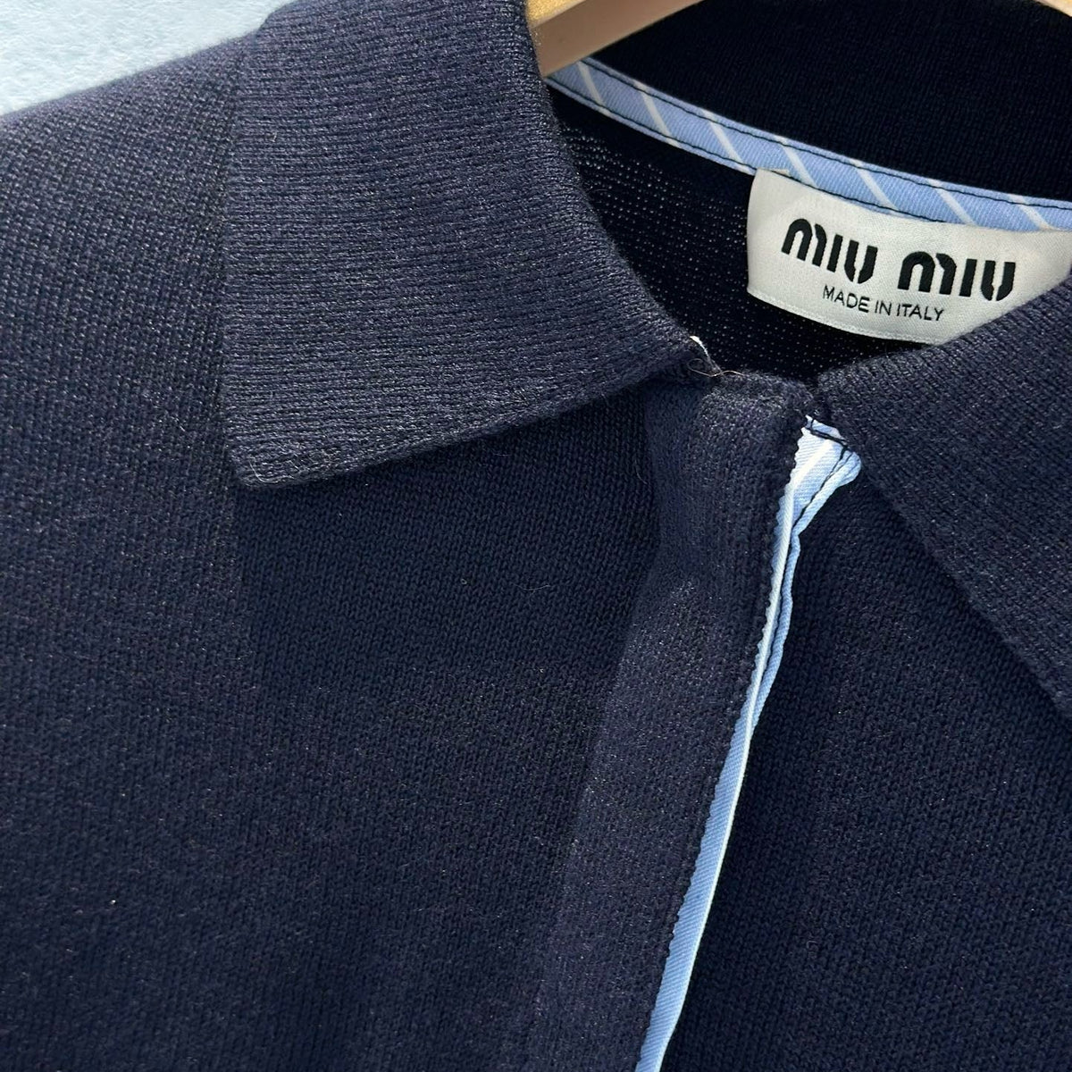 Sweaters- Miu M Jumper Premium Casual Designer Knitwear