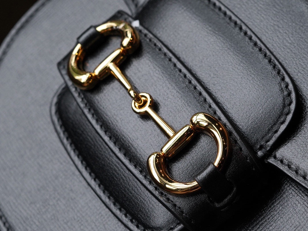 Gucci Bags- Gucci Horsebit 1955 Mini Bag Luxury Designer Leather Handbag