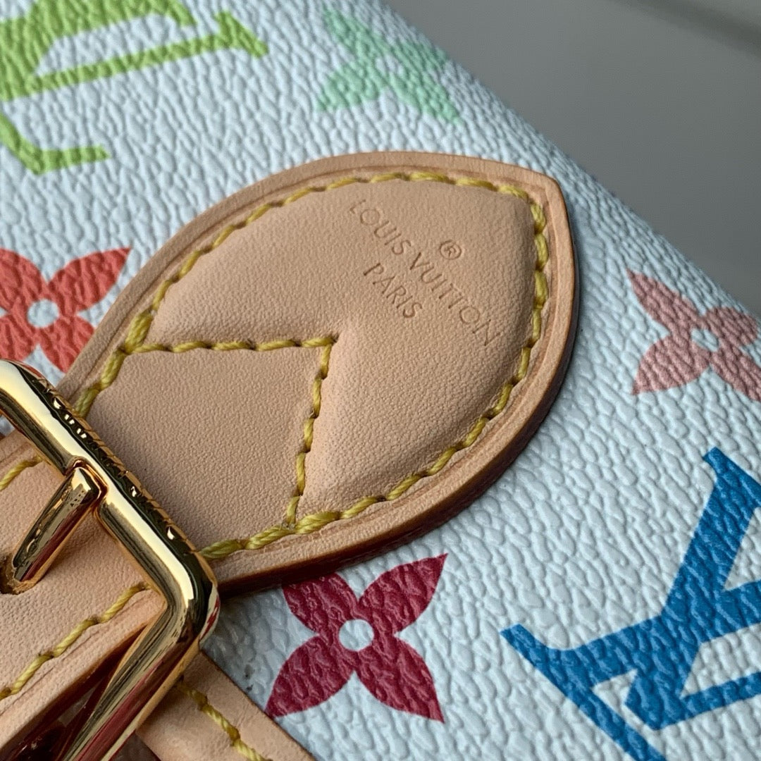 Louis Vuitton Bags- Louis Vuitton Lou x Murakami Nano Diane Bag Luxury Designer Leather Handbag