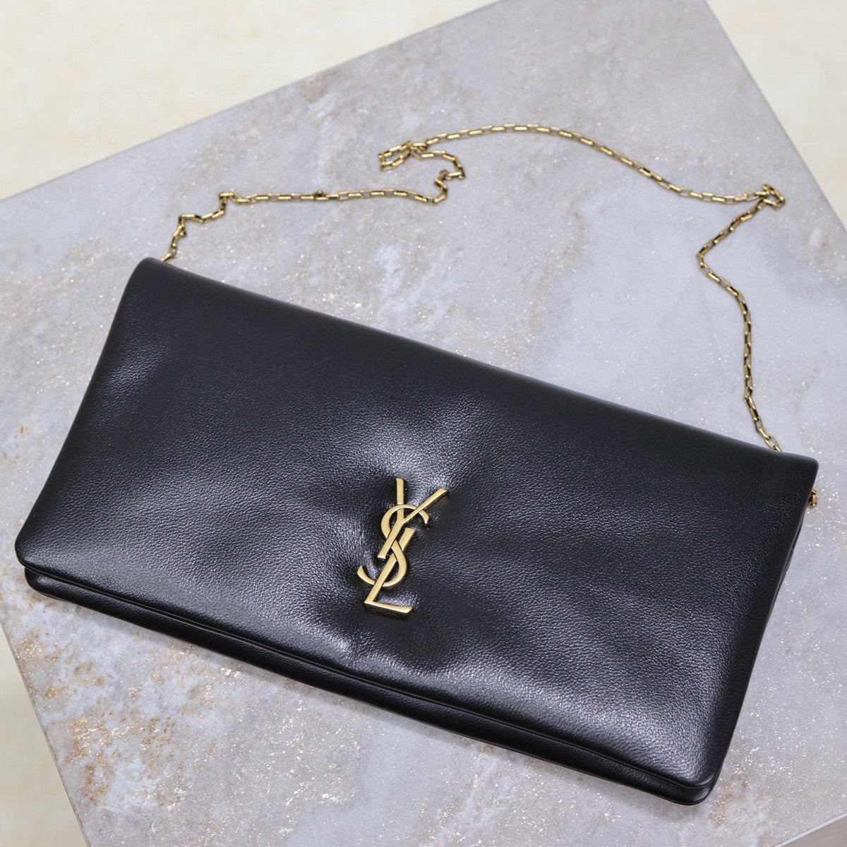 Saint Laurent Bags- Saint Laurent Calypso Mini Bag Luxury Designer Leather Handbag