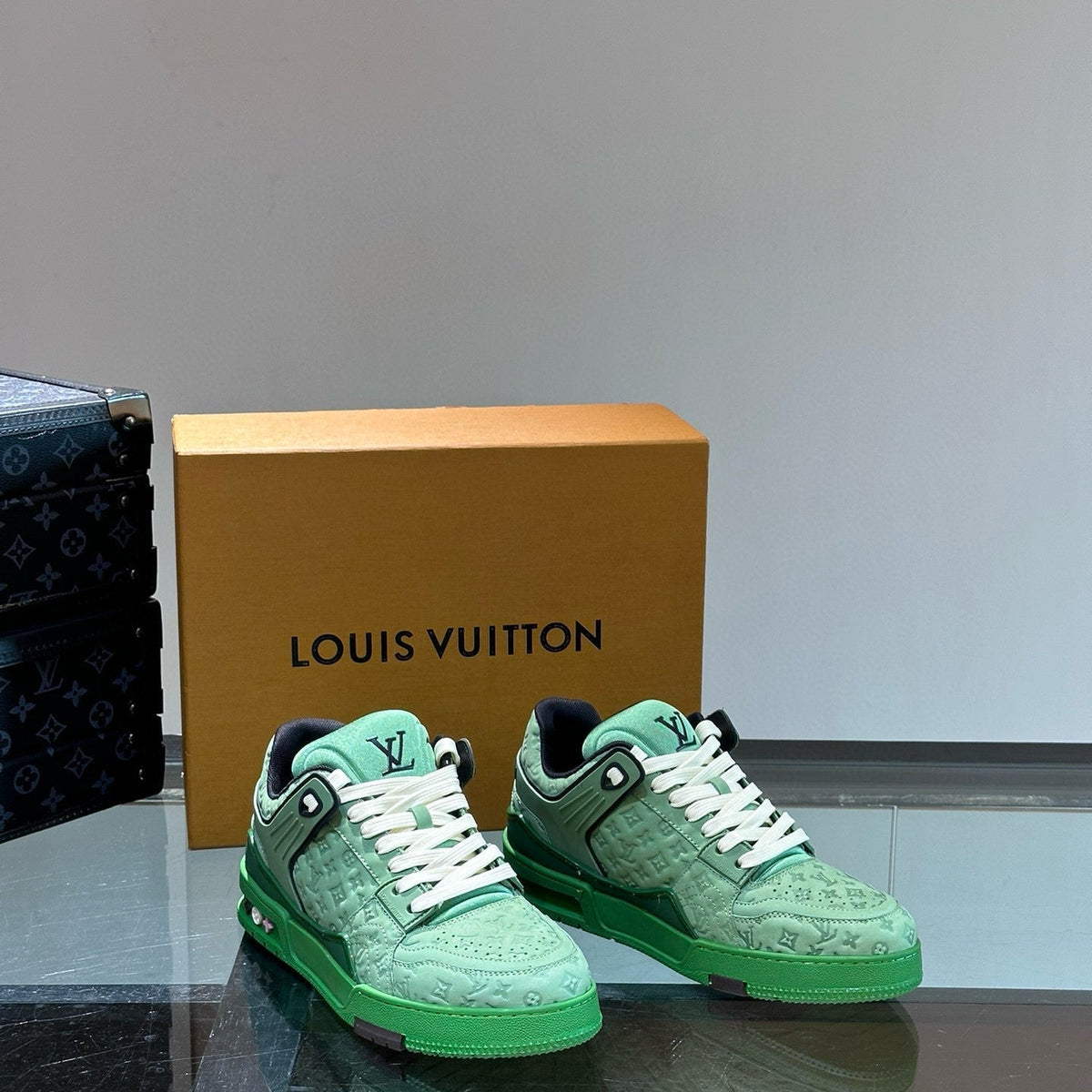 Louis Vuitton Shoes- Louis Vuitton Lou Trainers Comfortable Everyday Designer Shoes