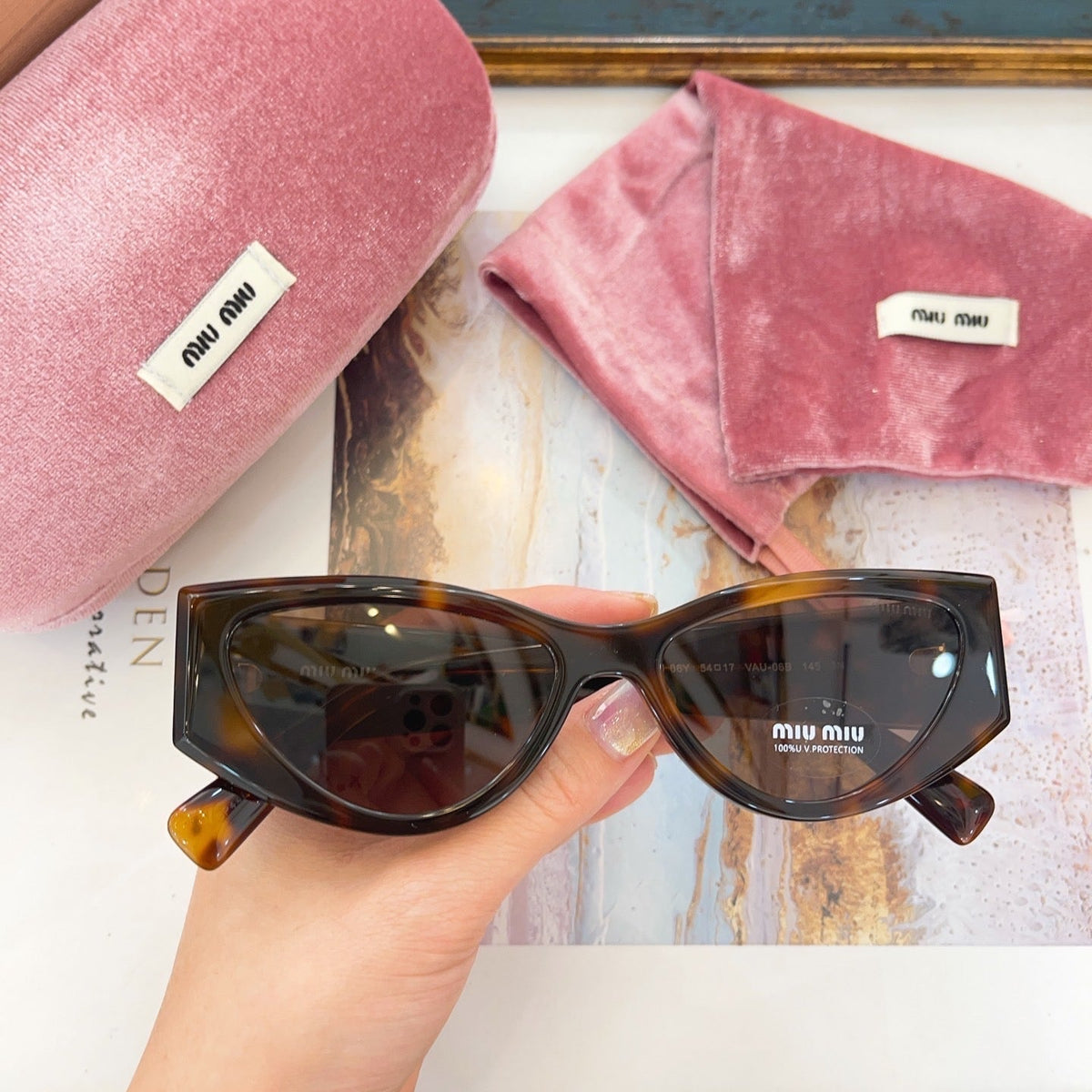 Sunglasses- Miu M Sunglasses Premium Fashion Designer Sunglasses