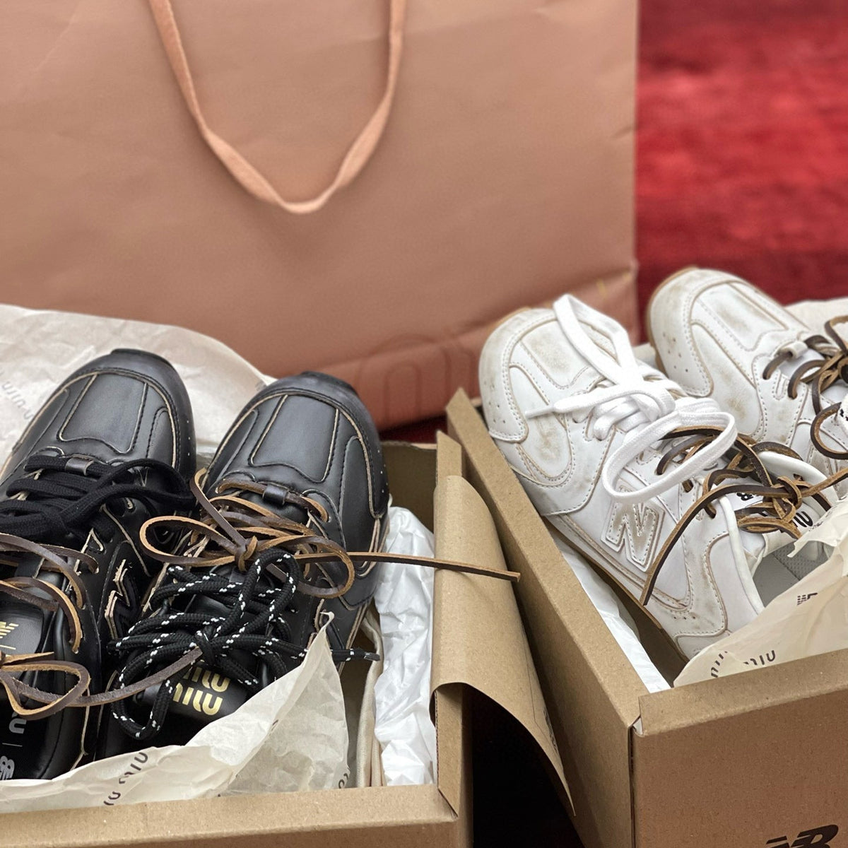 New Balance Shoes- New Balance Miu M x New Balance Trainers Luxury Lifestyle Designer Footwear