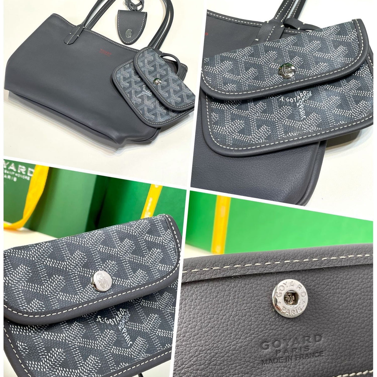 Bags- Goya Mini Anjou Bag Luxury Designer Leather Handbag