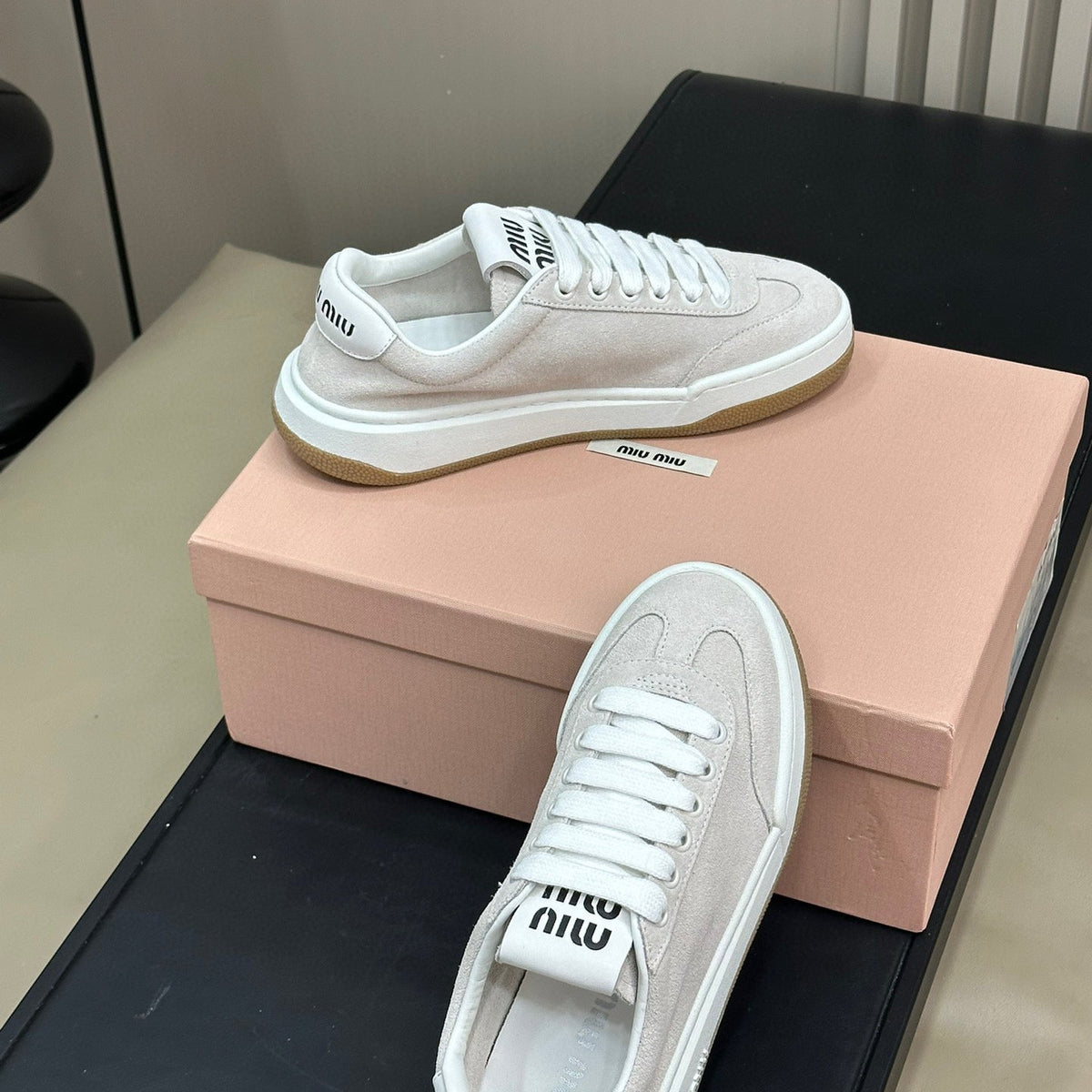 Shoes- Miu M Trainers Premium Designer Casual Shoes