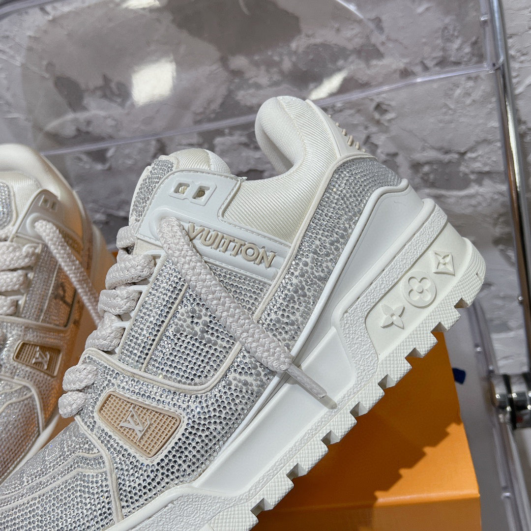 Louis Vuitton Shoes- Louis Vuitton Lou Trainers Comfortable Everyday Designer Shoes