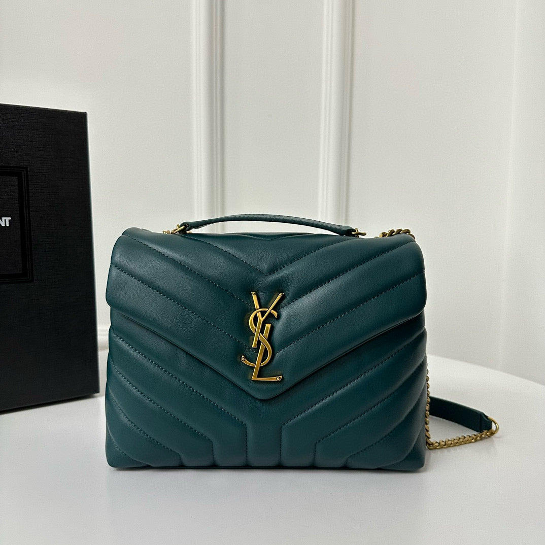 Saint Laurent Bags- Saint Laurent Loulou Small Bag Luxury Designer Leather Handbag