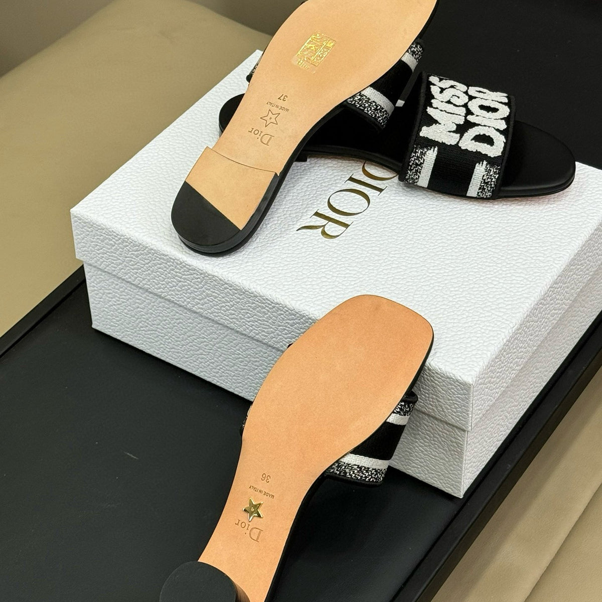Dior Shoes- Dior Dway Slides Luxury Lifestyle Designer Footwear
