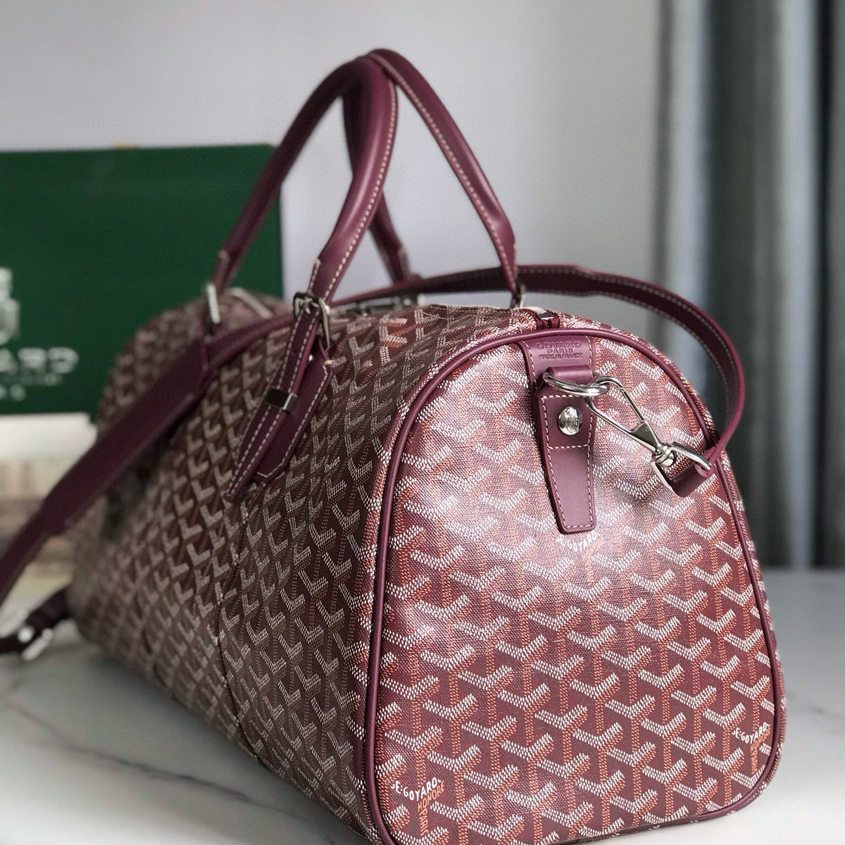Bags- Goya Boston 45 Bag Luxury Designer Leather Handbag