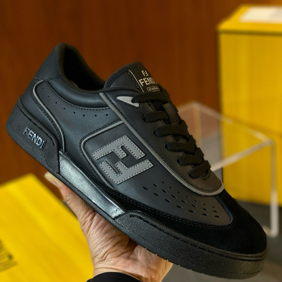 Shoes- Fen Match Sneaker Premium Designer Casual Shoes