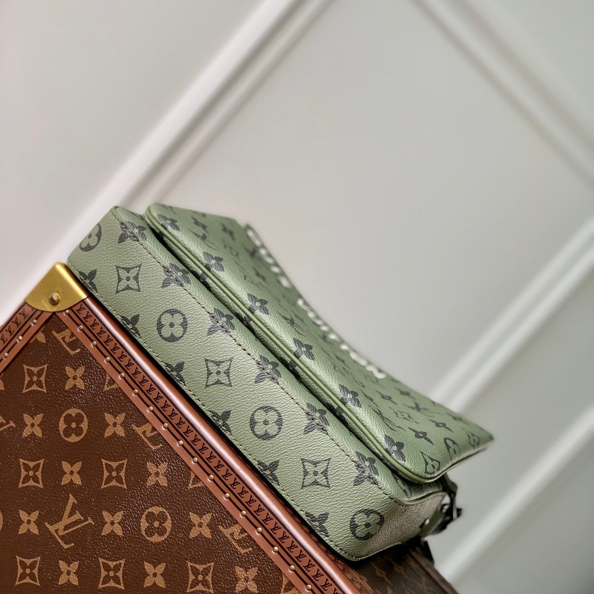 Louis Vuitton Bags- Louis Vuitton Lou Trio Messenger Bag Elegant Everyday Designer Handbag