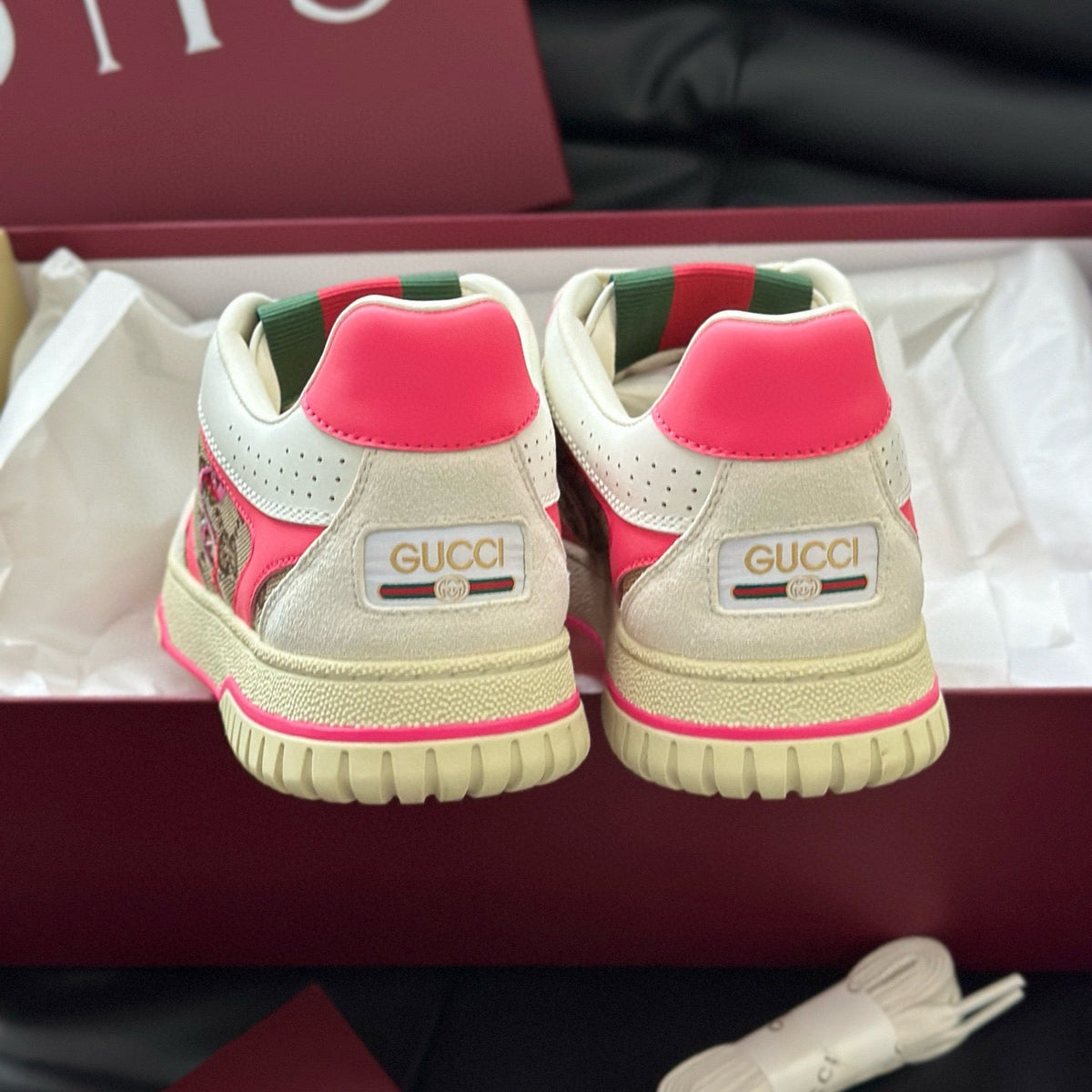Gucci Shoes- Gucci Re Web Sneaker Luxury Lifestyle Designer Footwear