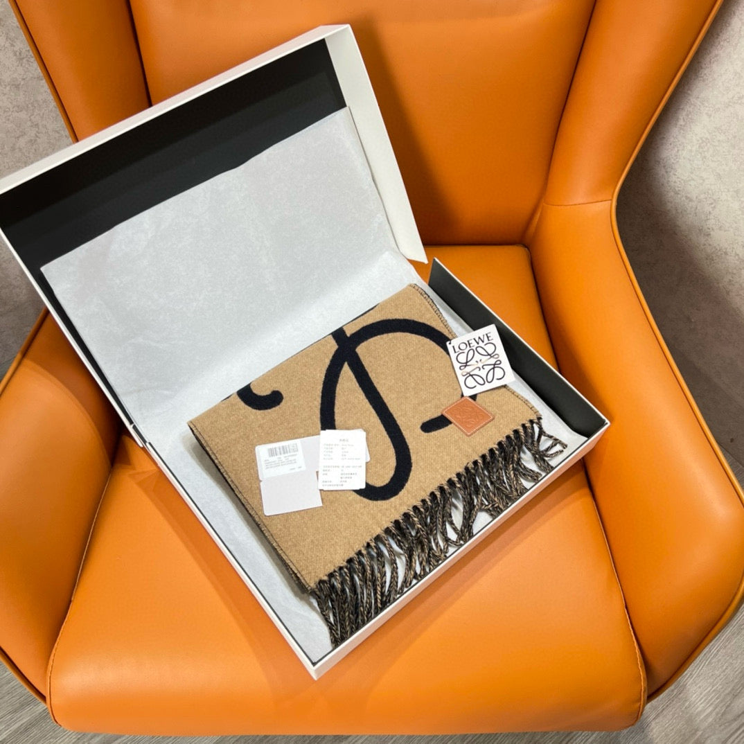 Scarves- Loew Scarf Luxury Designer Silk Scarf