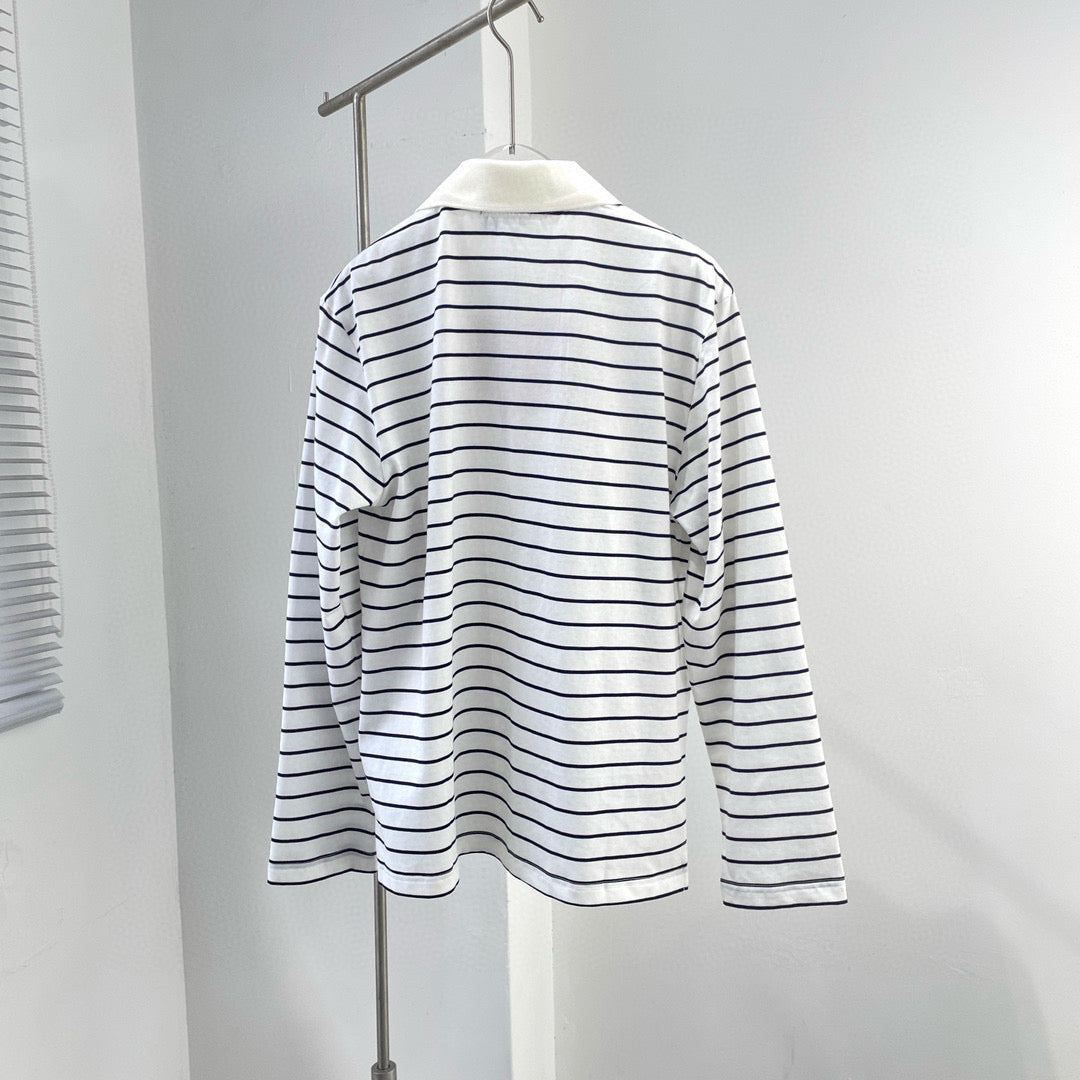 Tops- Miu M Shirt Elegant Everyday Designer Top