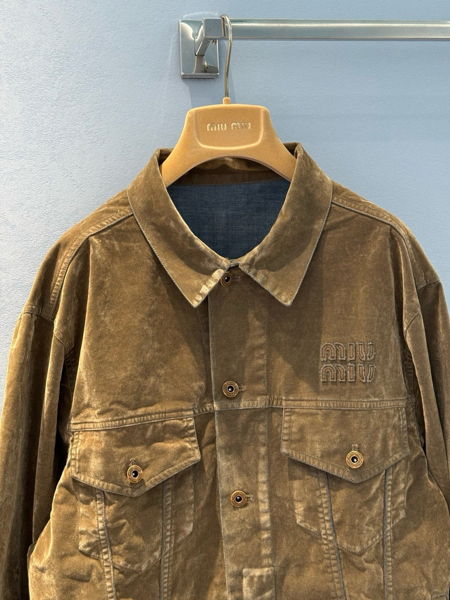 Jackets- Miu M Jacket Premium Casual Designer Jacket
