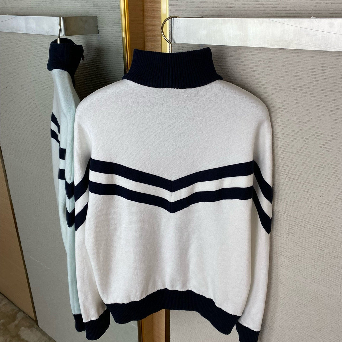 Louis Vuitton Sweaters- Louis Vuitton Lou Zip Jumper Premium Casual Designer Knitwear