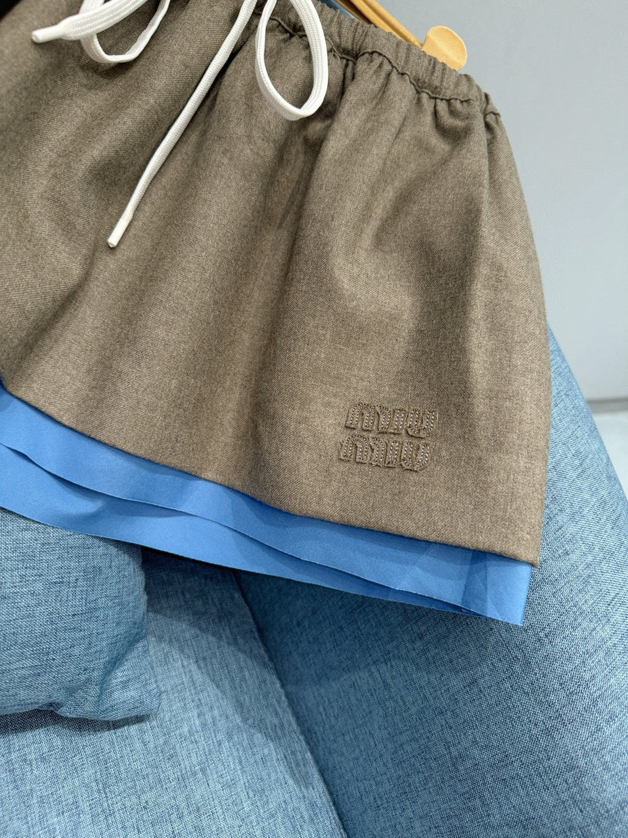 Skirts? Miu M Skirt Elegant Designer Casual Skirt