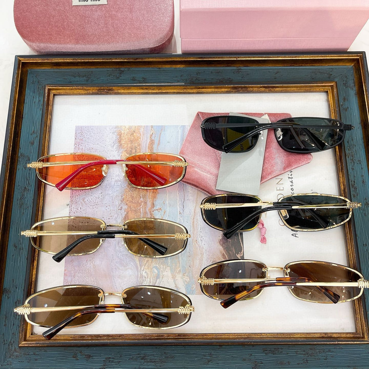 Sunglasses- Miu M Sunglasses Premium Fashion Designer Sunglasses