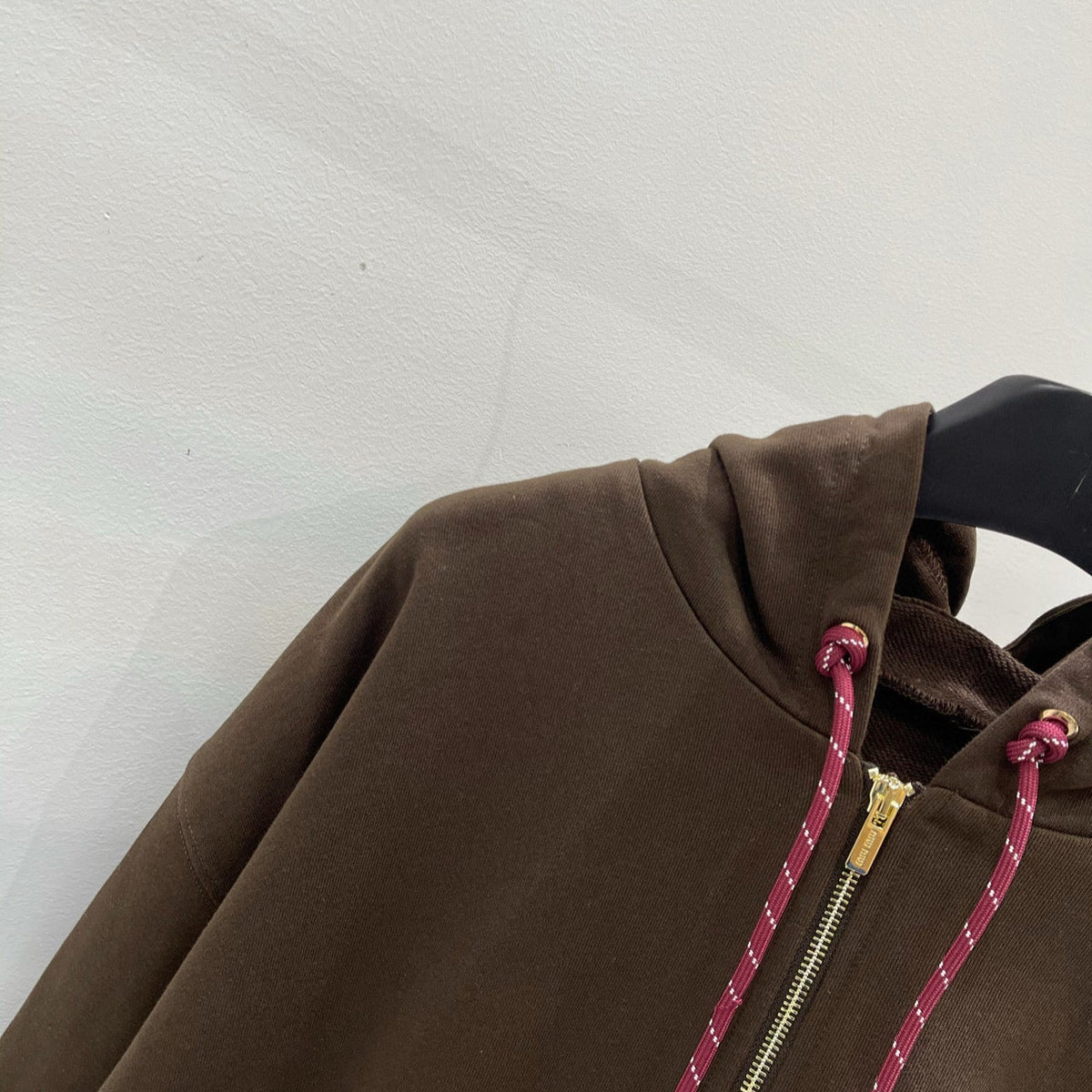 Hoodies- Miu M Zip Hoodie Comfortable Luxury Streetwear Hoodie