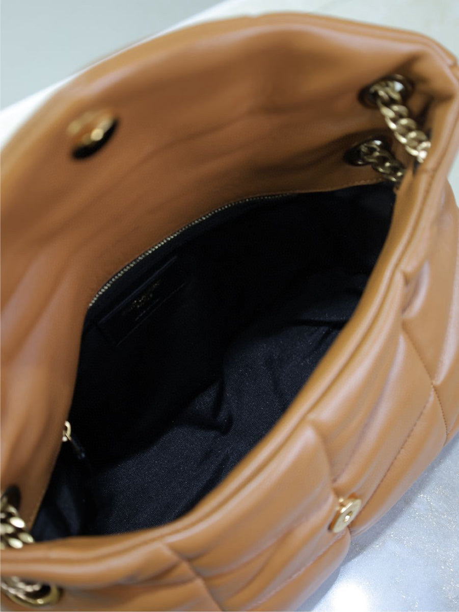 Saint Laurent Bags- Saint Laurent Loulou Puffer Small Bag Luxury Designer Leather Handbag