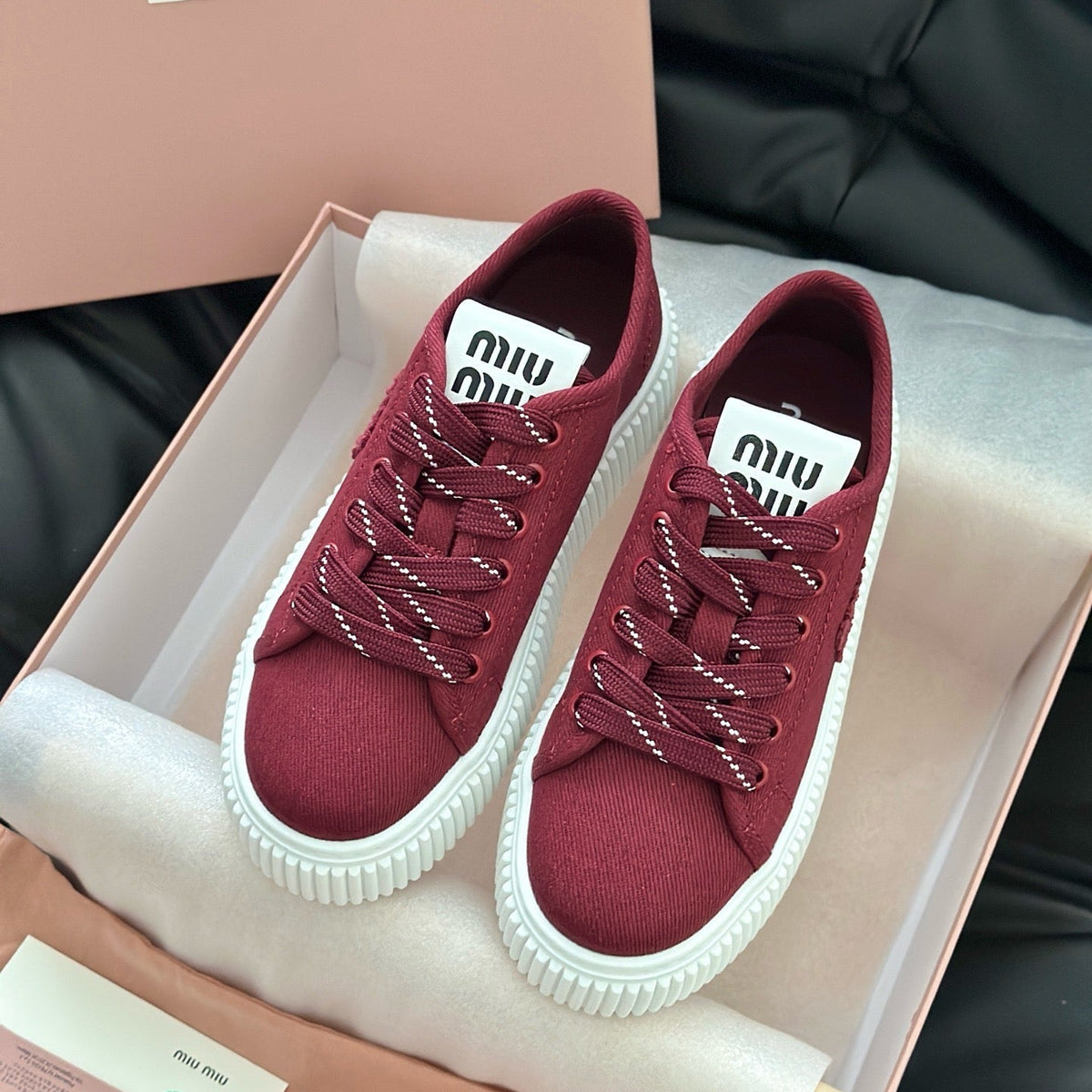 Shoes- Miu M Trainers Premium Designer Casual Shoes