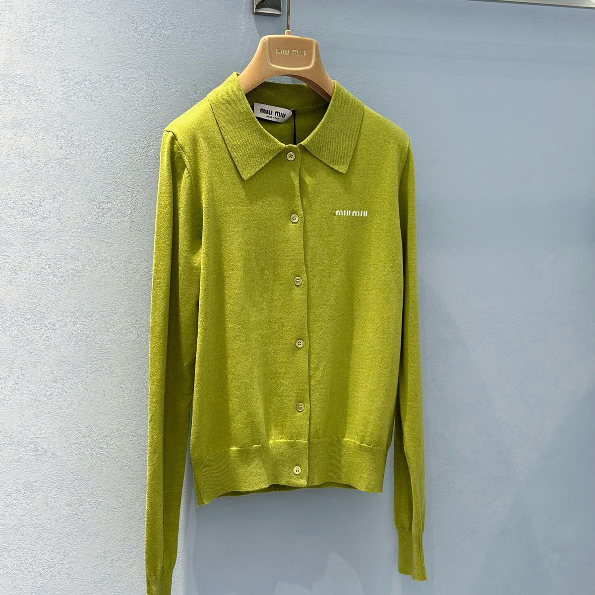 Sweaters- Miu M Cardigan Luxury Designer Knit Sweater
