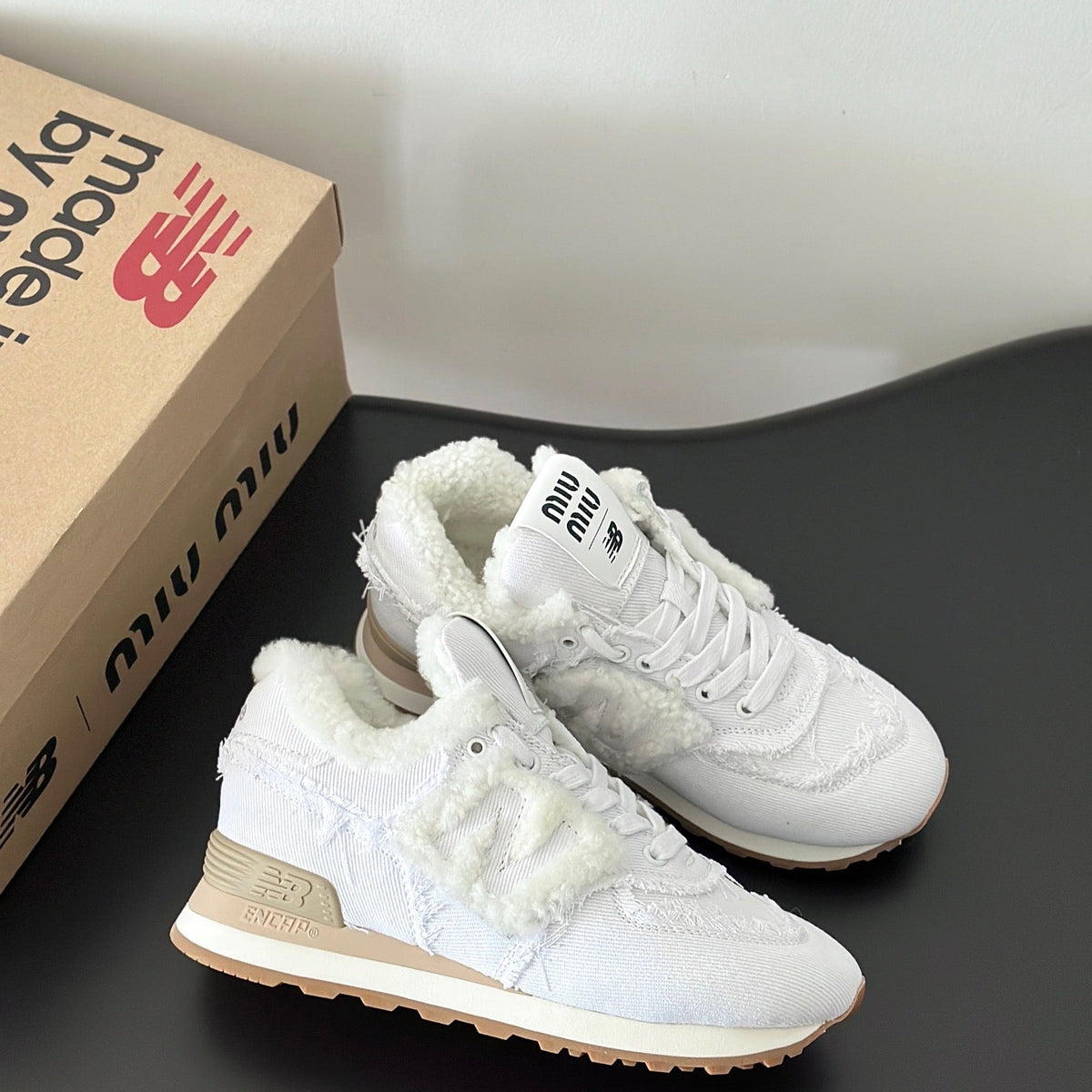 New Balance Shoes- New Balance Miu M x New Balance Trainers Luxury Lifestyle Designer Footwear