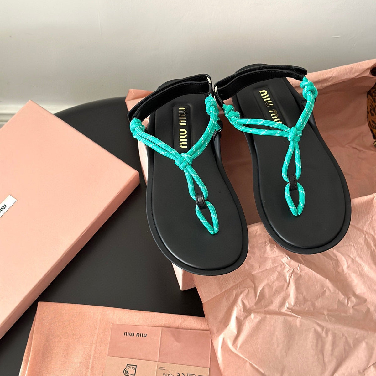 Shoes- Miu M Sandals Comfortable Everyday Designer Shoes
