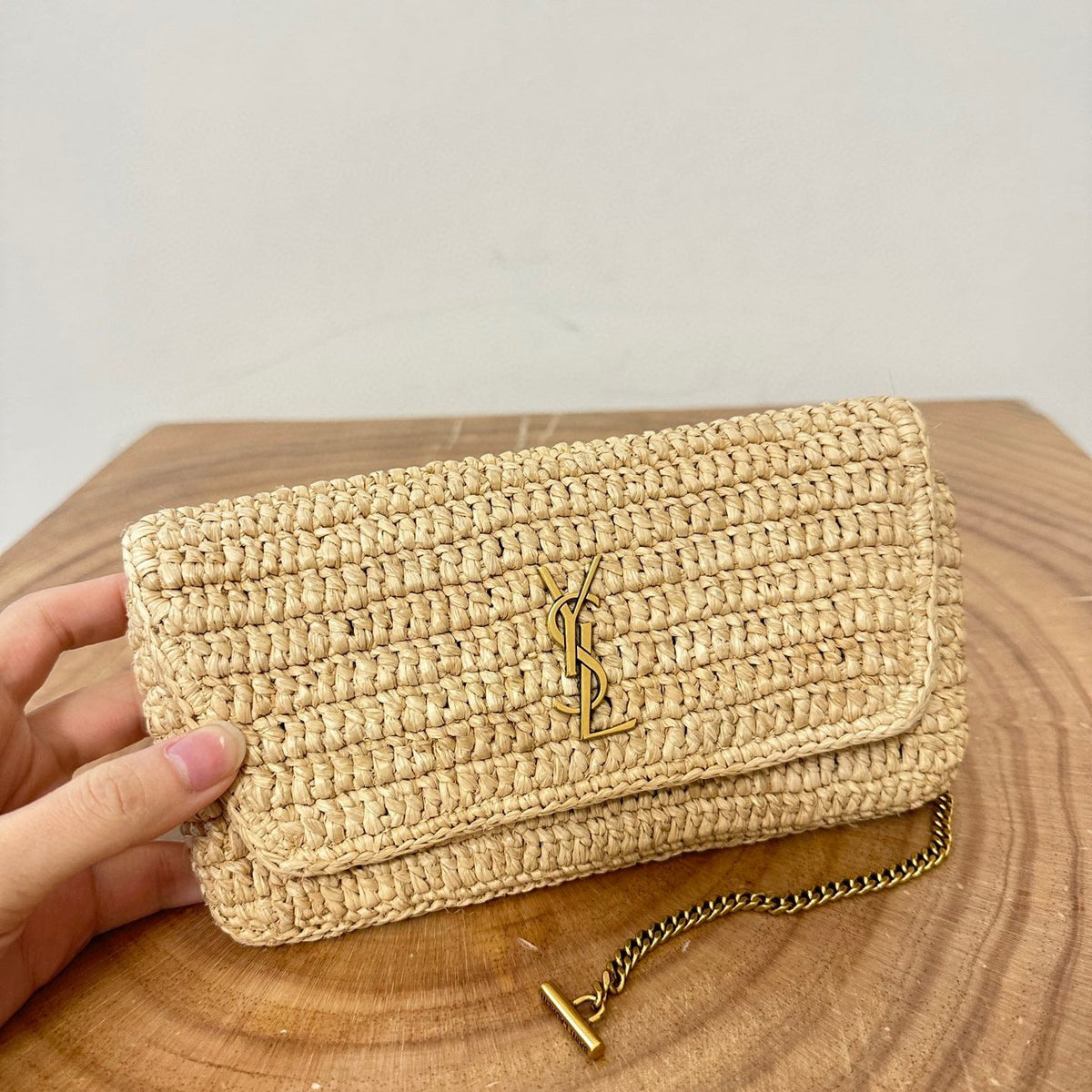 Saint Laurent Bags- Saint Laurent Icare In Raffia Bag Premium Designer Shoulder Bag