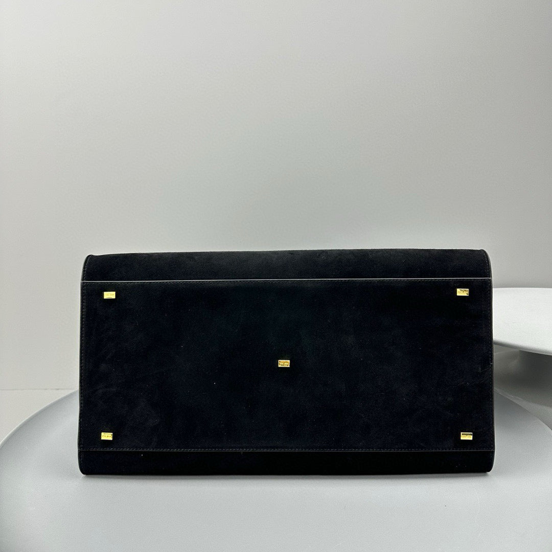 The Row Bags- The Row Margaux 17 Bag Luxury Designer Leather Handbag
