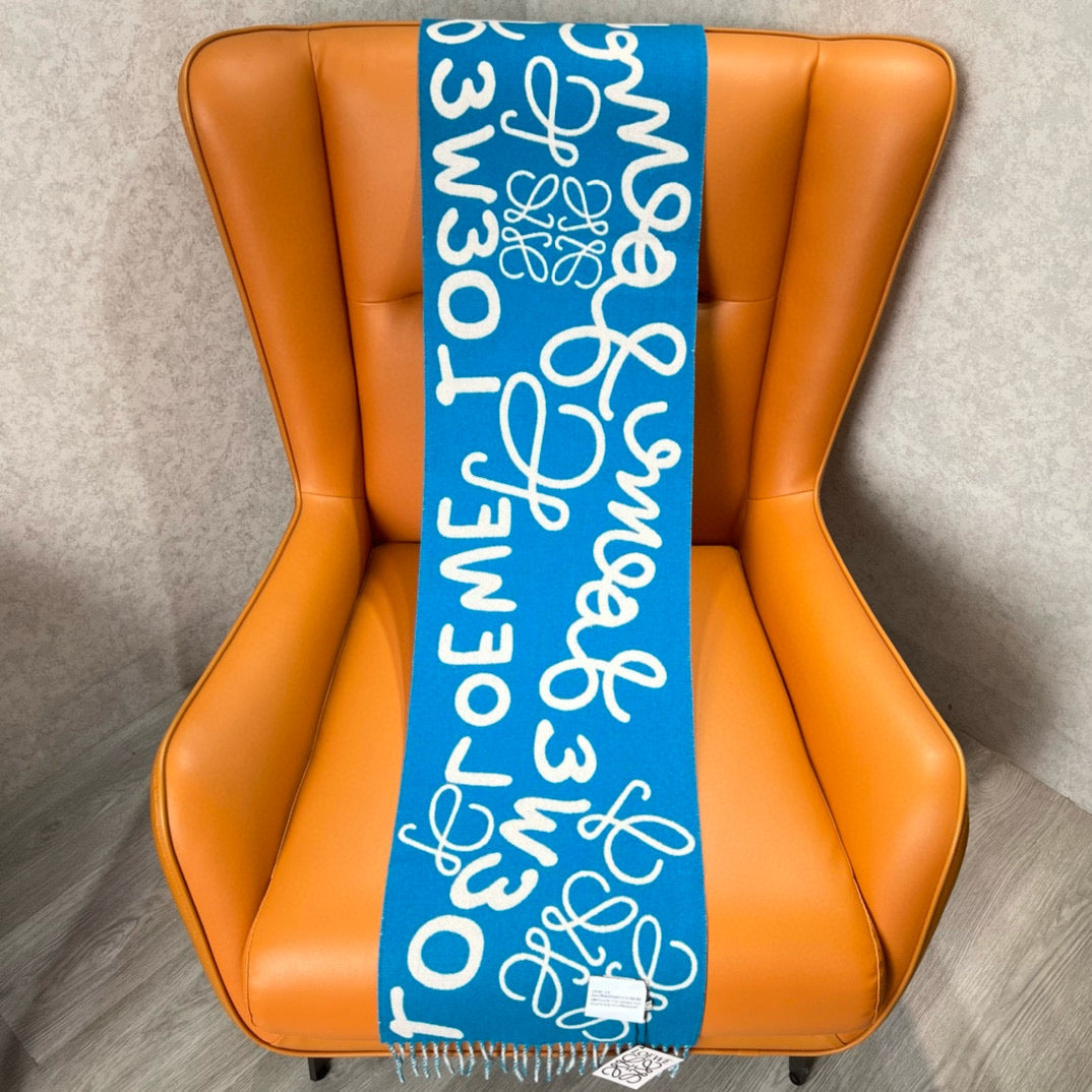 Scarves- Loew Scarf Luxury Designer Silk Scarf