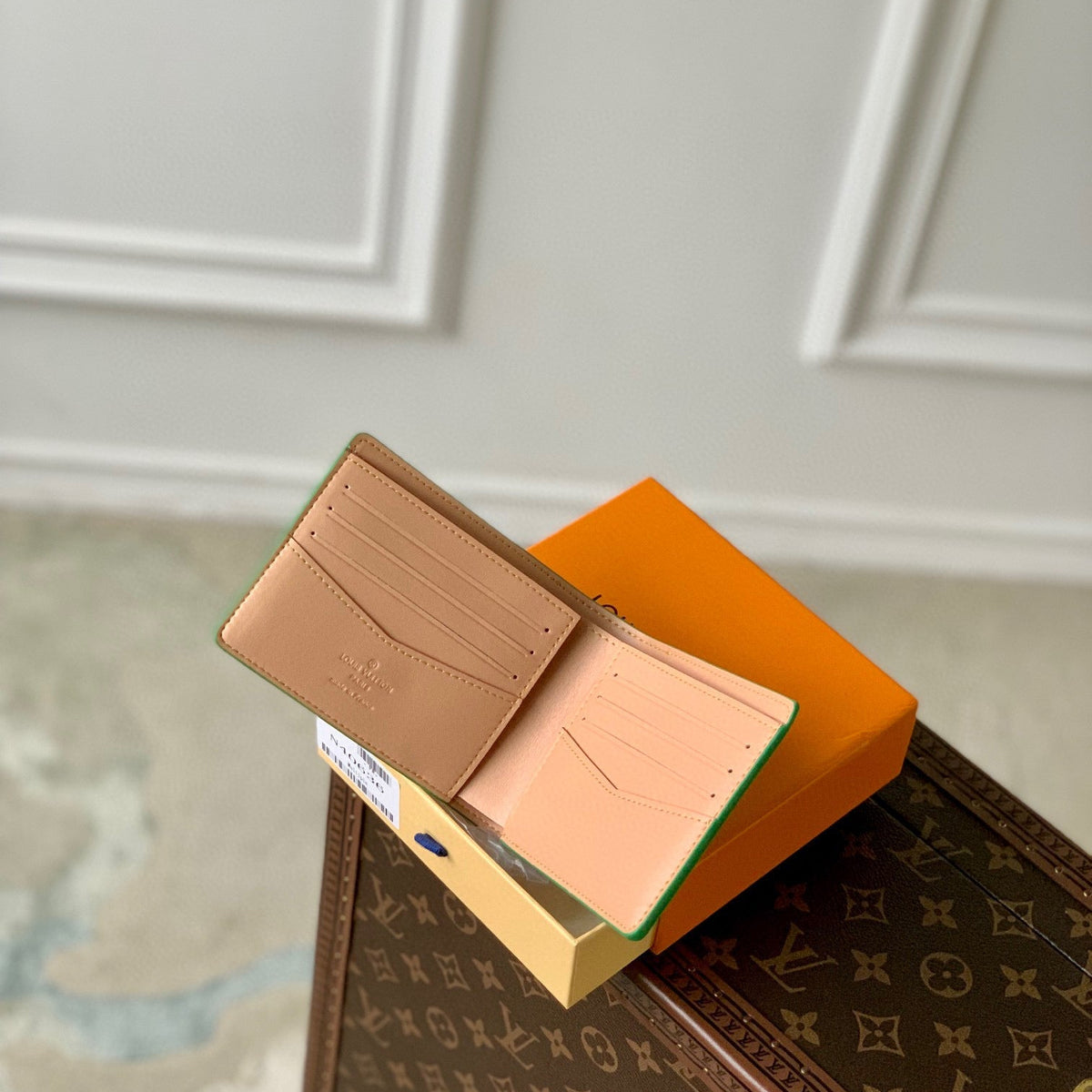 Louis Vuitton Wallets- Louis Vuitton Lou Slender Wallet Elegant Everyday Leather Wallet