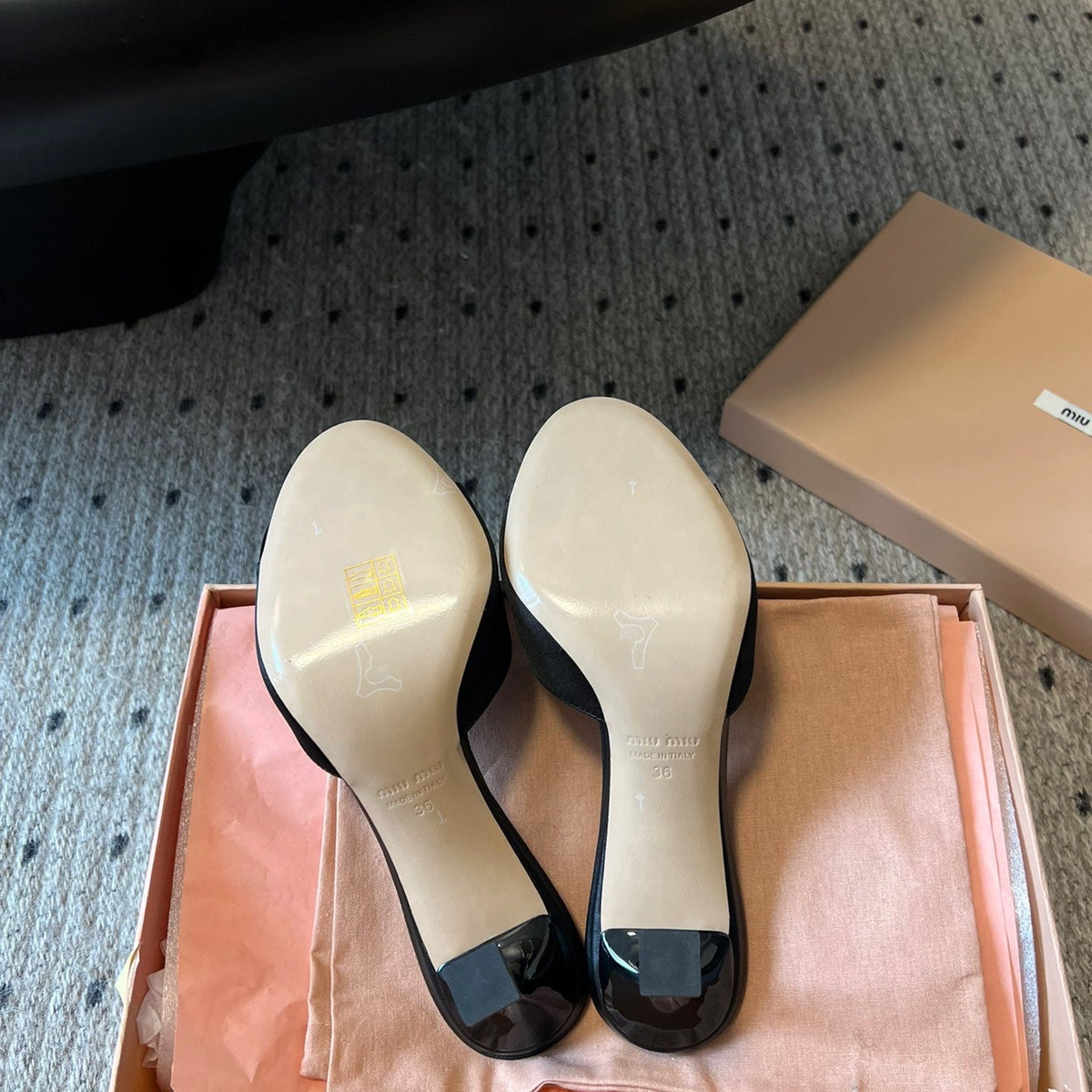 Shoes- Miu M Heels Premium Designer Casual Shoes