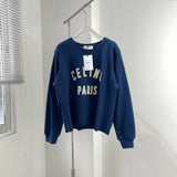 Interior view of Celine Sweatshirt with organised compartments
