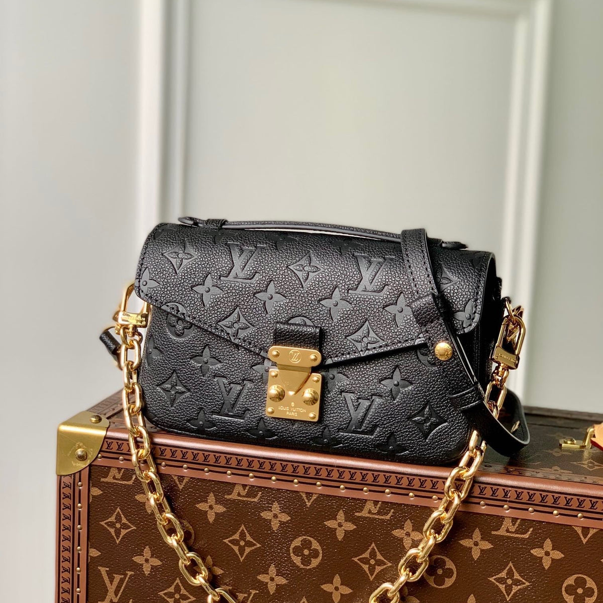 Louis Vuitton Bags- Louis Vuitton Lou Pochette Metis East West Bag Luxury Designer Leather Handbag