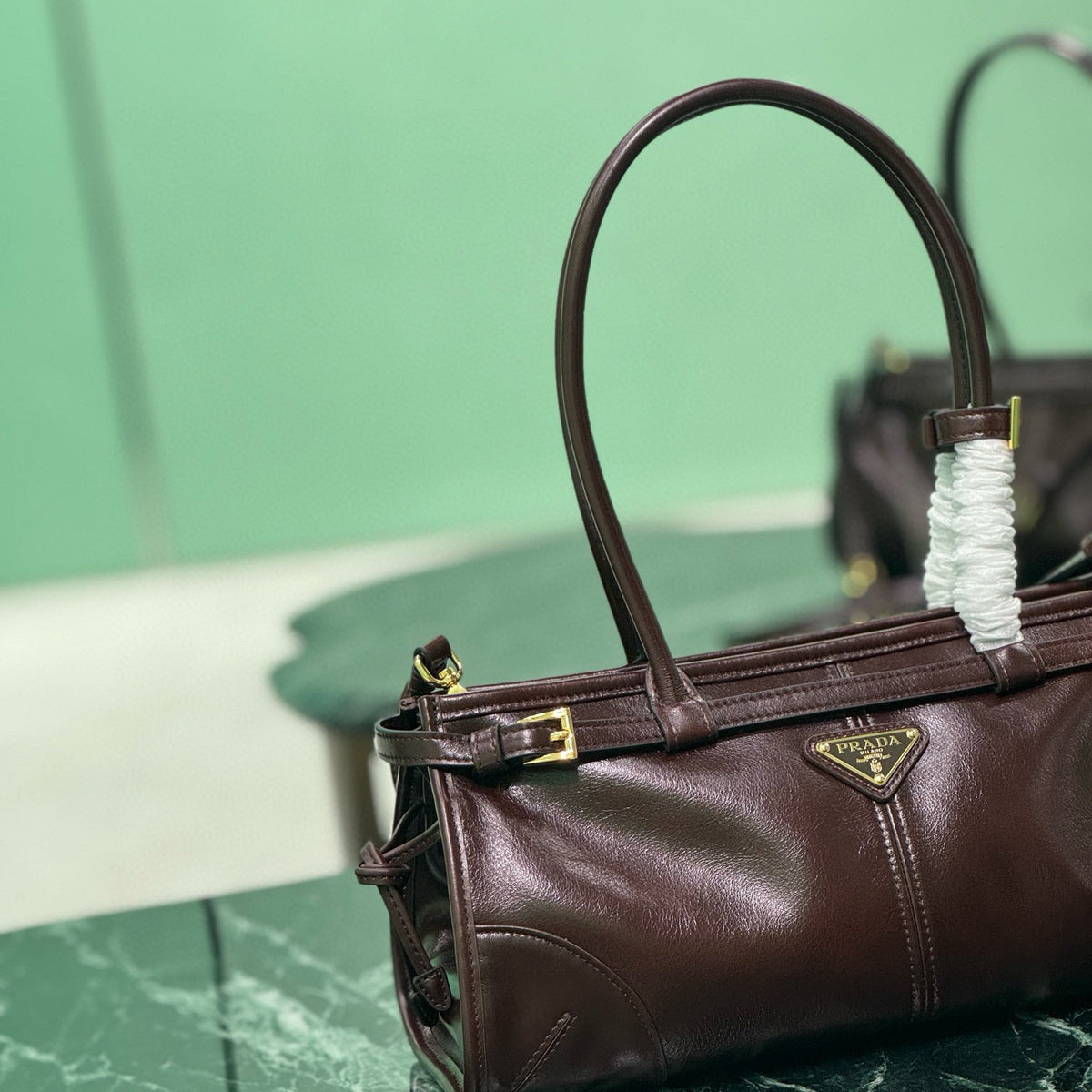 Bags- Pd Medium Leather Handbag Premium Designer Shoulder Bag
