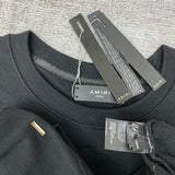 Close-up of Amiri hoodie craftsmanship