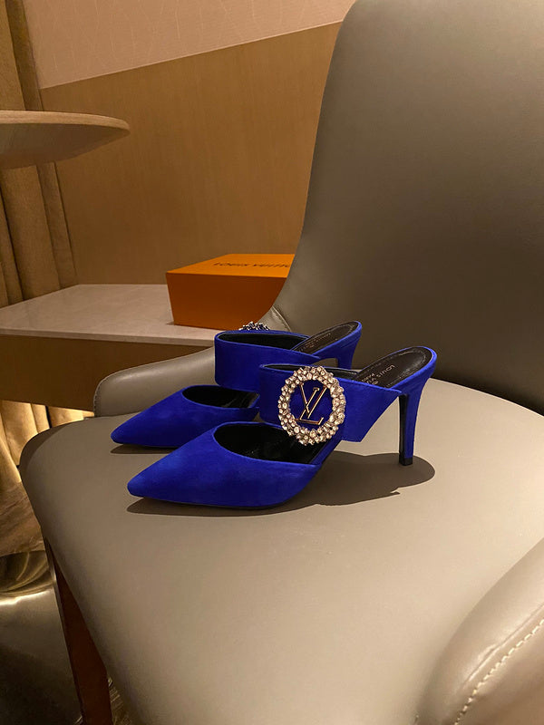 Louis Vuitton shoes Style 264 - close-up of premium leather craftsmanship