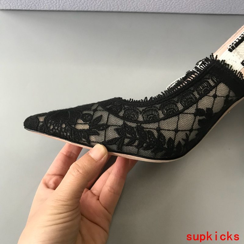 Dior shoes Style 002 - front view, statement logo accent (alternate angle)