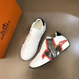 Hermes shoes Style 156 - close-up of luxury comfort fit