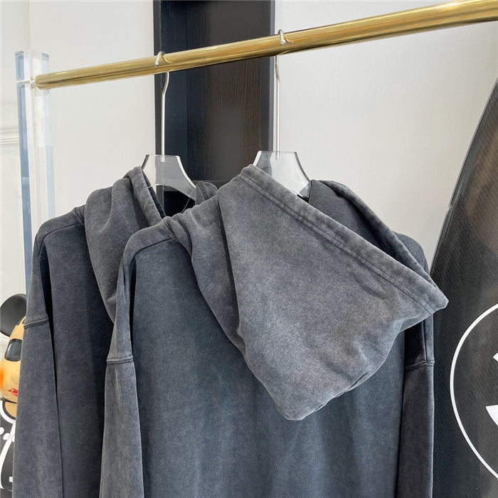 Close-up of Balenciaga designer clothing craftsmanship
