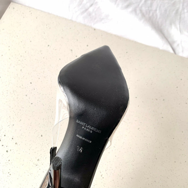 Saint Laurent designer shoes full view