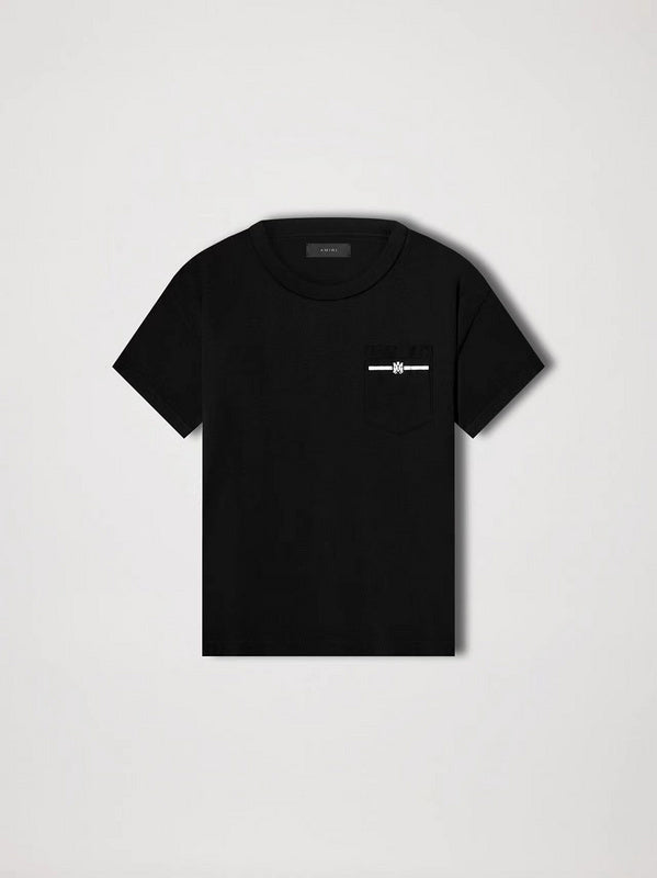 Amiri luxury t-shirt detail shot