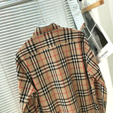 Close-up of Burberry designer clothing craftsmanship