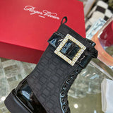 Roger Vivier luxury shoes detail shot