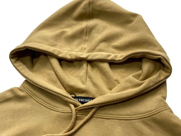 Close-up of Balenciaga designer clothing craftsmanship